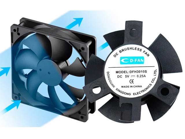 frameless fan s axial fans