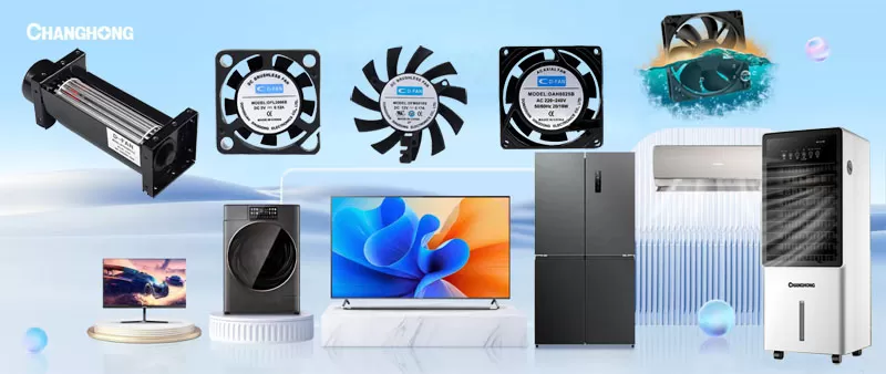 Xingdong Cooling Fans for Changhong Smart Home Appliances