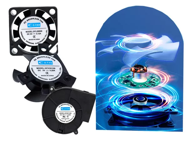 Difference Between Axial Fan and DC Blower Fan