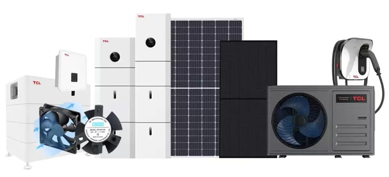 Xindong Cooling Fans for TCL Smart Home Powered by Solar