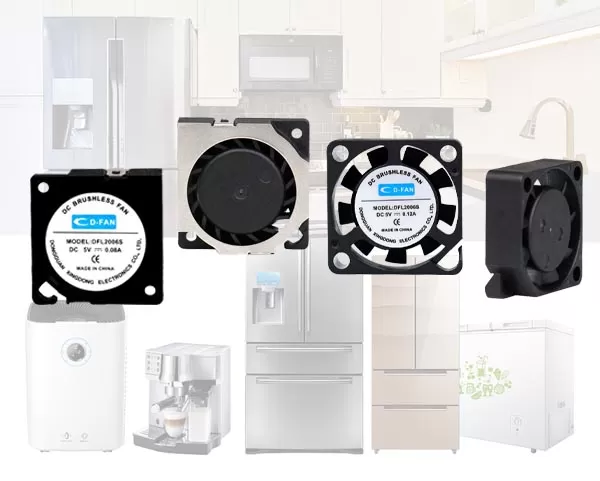 DC Axial Fans in Home Appliances